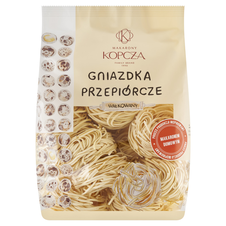 Makarony Kopcza Makaron gniazdka przepiórcze wałkowany Makarony Kopcza Makaron gniazdka przepiórcze wałkowany