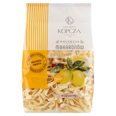 Tagliatelle z Cytryną o szerokości 6mm 400g Tagliatelle z Cytryną o szerokości 6mm 400g