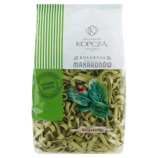 Tagliatelle z Szpinakiem o szerokości 6mm 400g Tagliatelle z Szpinakiem o szerokości 6mm 400g